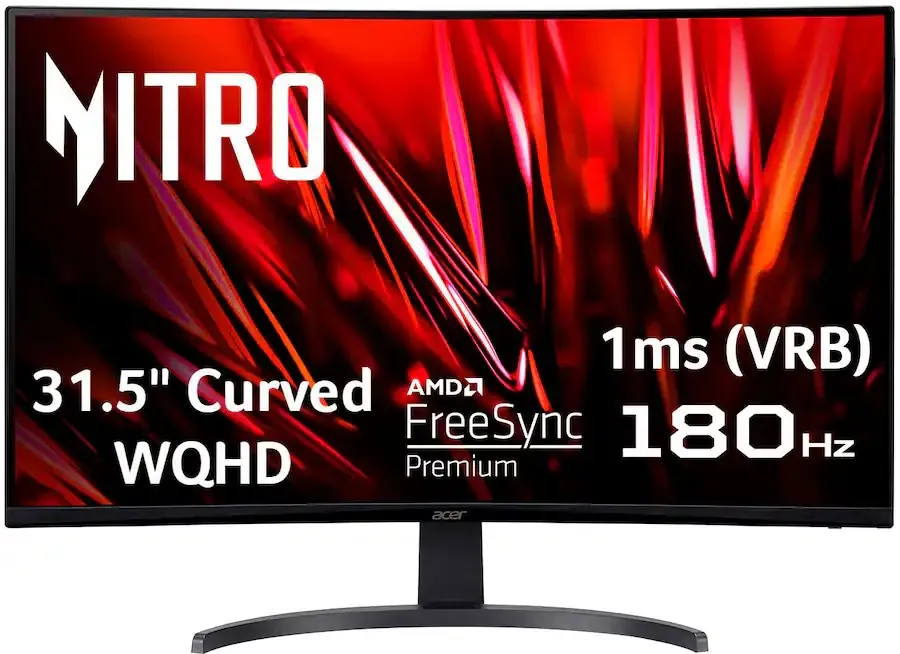 Acer Nitro Gaming EDB323QU 31.5" WQHD Curved Monitor