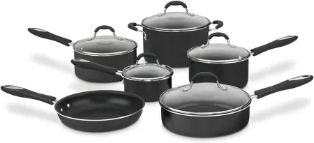Cuisinart 11-Piece Nonstick Pots and Pans Set w / Aluminum Core