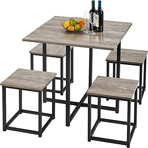 Yaheetech 5-Piece Dining Table Set