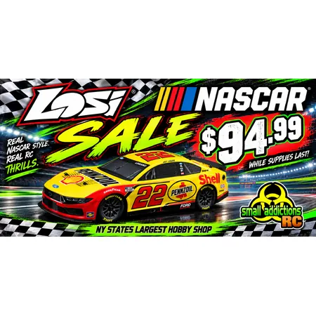 Losi 1/12 Nascar AWD RTR Brushed RC Racecar (various drivers)