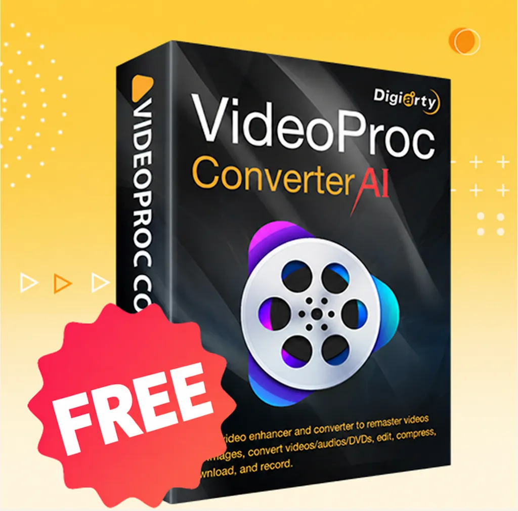 VideoProc Converter AI V7.8 for Windows or Mac: Free + digital download
