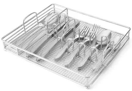 42-Piece Pfaltzgraff Mirage Frost 18/0 Stainless Steel Everyday Flatware Set (Service for 8)