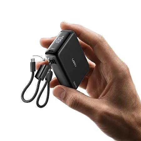 10,000mAh LISEN 2-Port up to 45W Compact Power Bank
