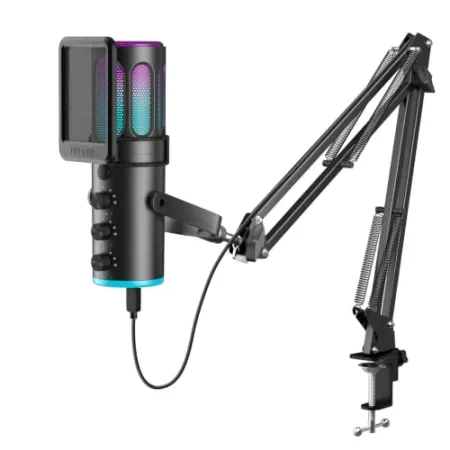 PUPGSIS Gaming Microphone w/ Arm Stand