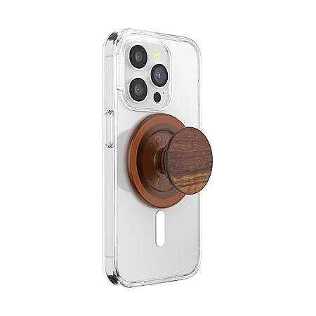 Prime Members: PopSockets MagSafe Magnetic Phone Grip & Stand (Olive Wood)
