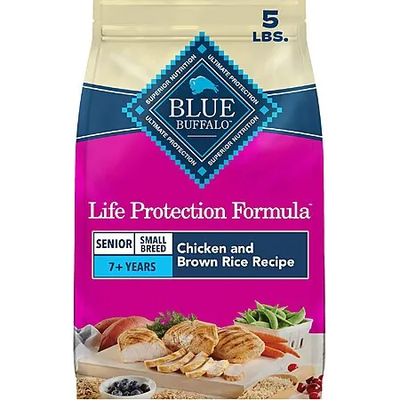 5-lb Blue Buffalo Life Protection Formula Small Breed Senior Dry Dog Food