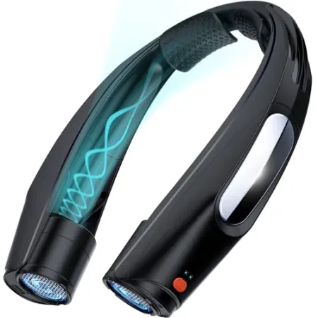 ZEEFO 6-Speed Neck Fan w/ 6000mAh Battery
