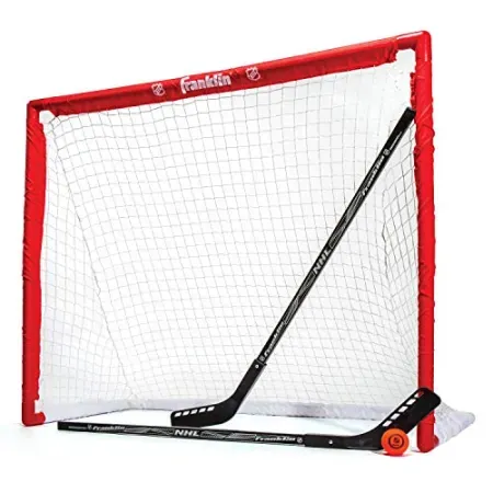 Franklin Sports 46" Hockey Goal, Ball, and Stick Set