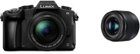 PANASONIC LUMIX G85 4K Mirrorless Camera w/ PANASONIC Lumix G Lens