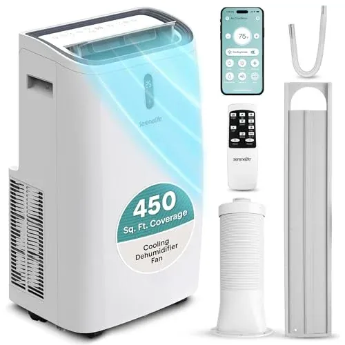 SereneLife Portable Air Conditioner 12000 BTU
