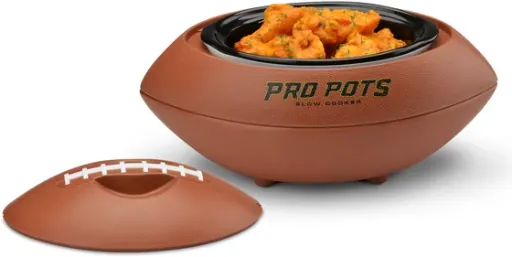 PRO POTS Football 1.5-Quart Slow Cooker