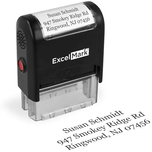 ExcelMark Custom Stamp – Clear & Crisp Impressions