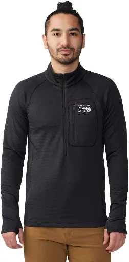 Members: Mountain Hardwear Men's Glacial Trail Half-Zip Fleece Top