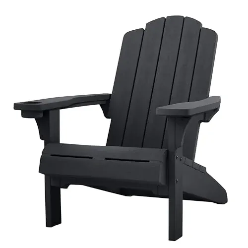 Keter Kiawah Adirondack Chair, Weather-Resistant Resin