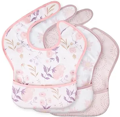 Civarue Kids 3 Pack Waterproof Baby Bibs