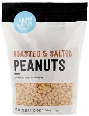 44oz Happy Belly Roasted and Salted Peanuts