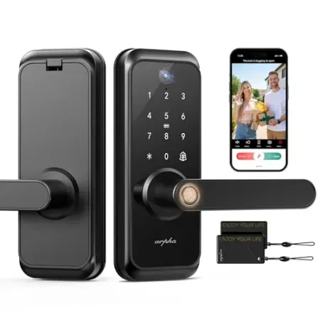 ARPHA Video Smart Lock w/ Handle & Doorbell
