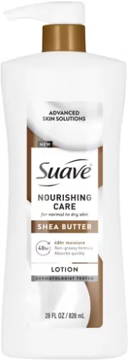 Suave Nourishing Care Hand & Body Lotion with Shea Butter for Dry Skin