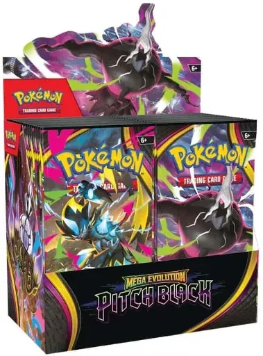 Pokémon TCG: Mega Evolution Pitch Black Booster Display Box (36 Packs)
