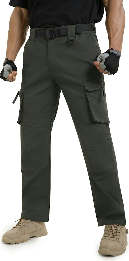 Natuvenix Men's Tactical Cargo Pants for from $18 + free shipping w/ Prime