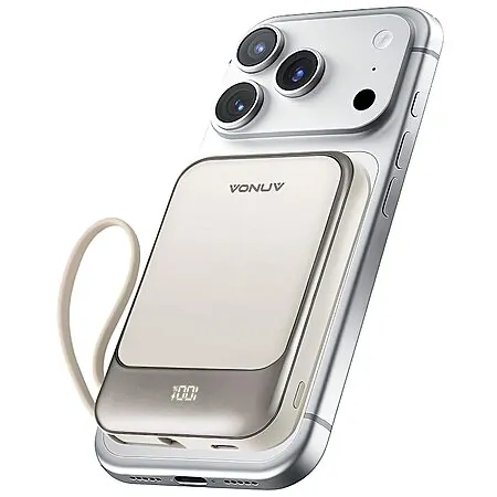 10000mAh VONUV 15W Wireless Power Bank w/ 22.5W USB-C