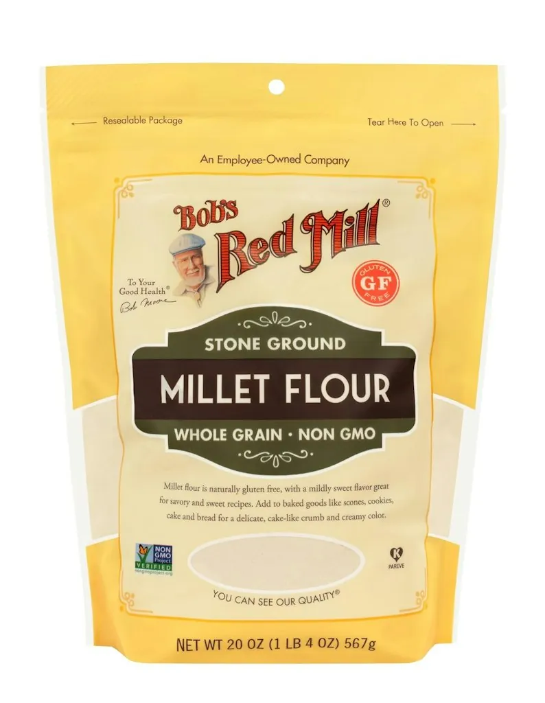 Bob's Red Mill 20-oz. Stone Ground Millet Flour 4-Pack
