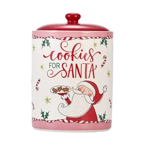 Bico Cartoon Santa Claus Cookie Jar