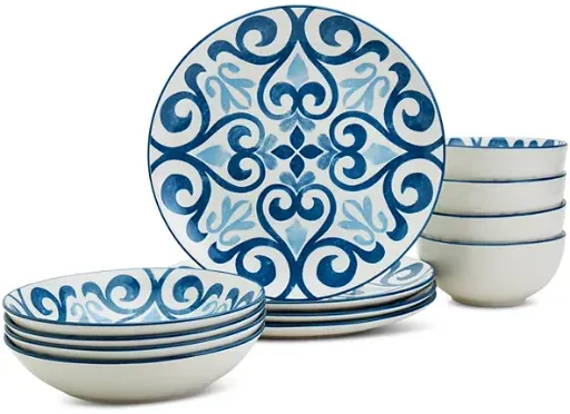 Ragusa 12-Piece Dinnerware Set, Service for 4