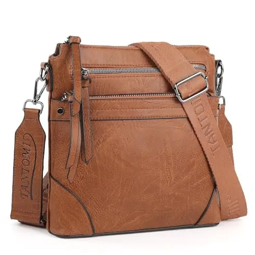 Tantomi Medium PU Leather Women's Crossbody Bag