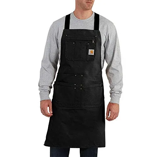 Carhartt Men's Firm Duck Apron, Black, One Size