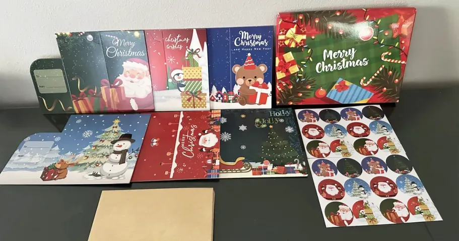 Christmas Money Cards w/ Envelopes 24-Pack
