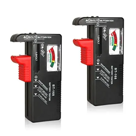 2-Pack VTECHOLOGY Universal Household Battery Tester