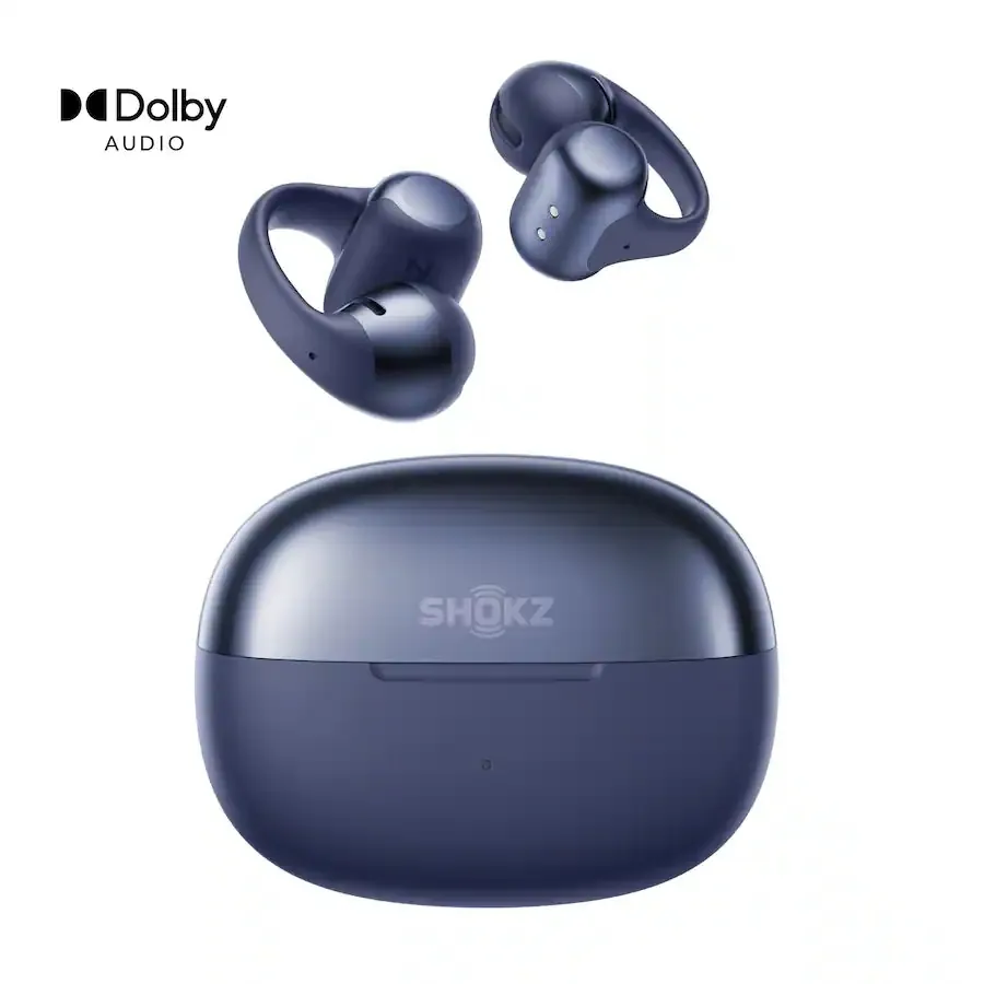 Shokz OpenDots ONE Open-Ear Clip-On True Wireless Bluetooth Earbuds