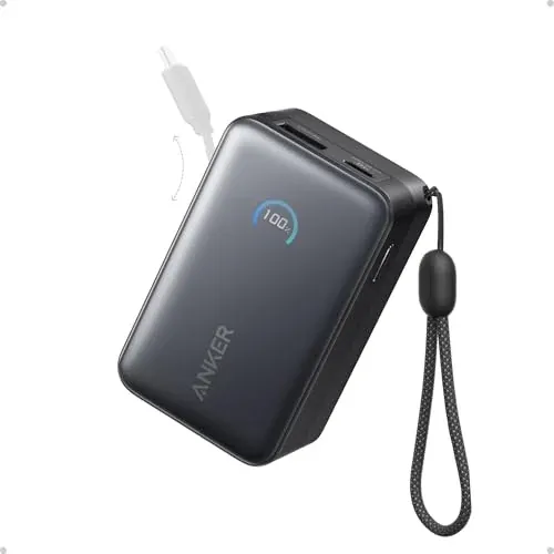 Anker Nano Power Bank 45W 10,000mAh Portable Charger