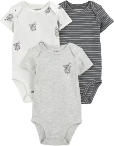 Carter's Child of Mine Baby Boy Bodysuit 3-Pack