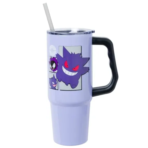 Pokémon Gastly Evolutions Grid 30oz Stainless Steel Tumbler
