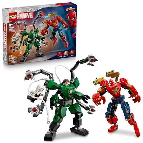 LEGO Marvel Spider-Man vs. Doc Ock Mech Battle 315-Piece Set