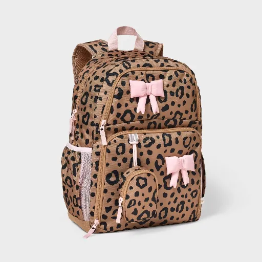 Kids' 17" Backpack Cat & Jack Leopard