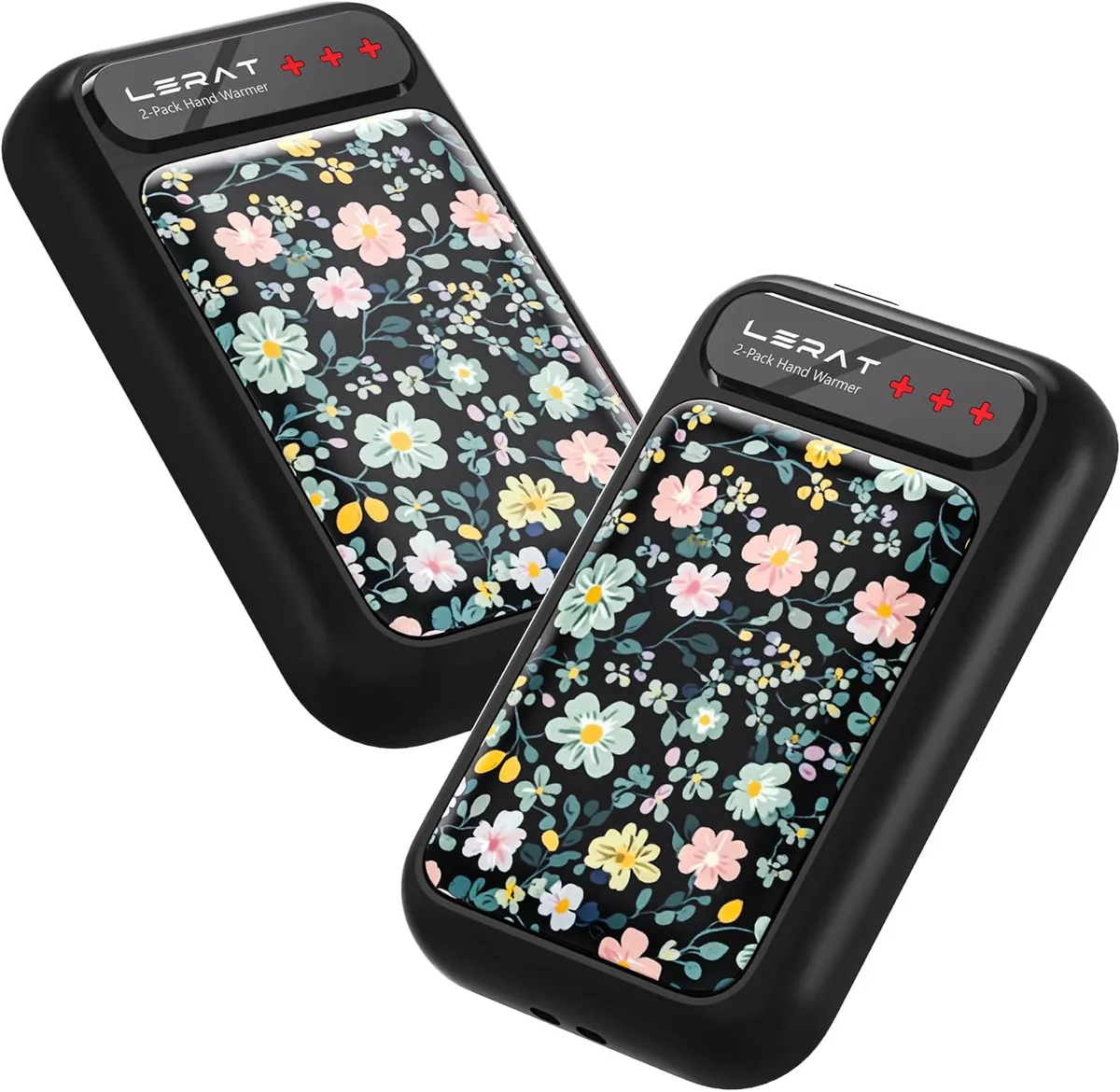 Rechargeable Hand Warmers 2-Pack- Floral Prints