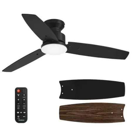 Conciseer 42" Ceiling Fan w/ Light, Remote