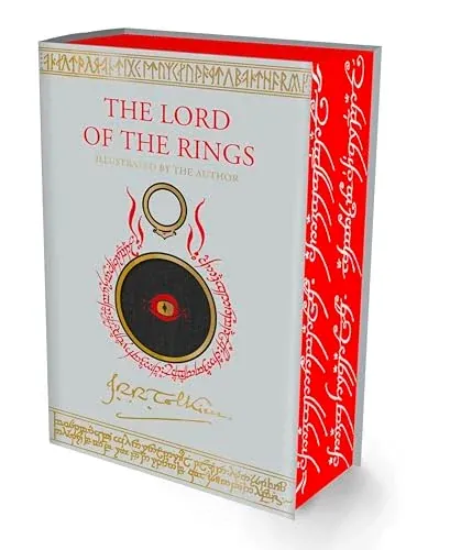 The Lord of the Rings Tolkien Illustrated Edition Hardcover Book