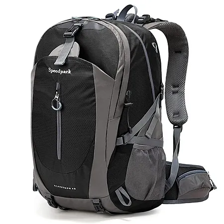 Prime: 40L Speedpark Waterproof Ripstop Nylon Backpack w/ Rain Cover (various)