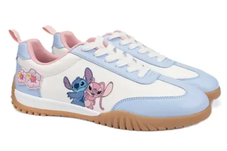Ground Up Women's Stitch and Angel Low Retro Sneakers