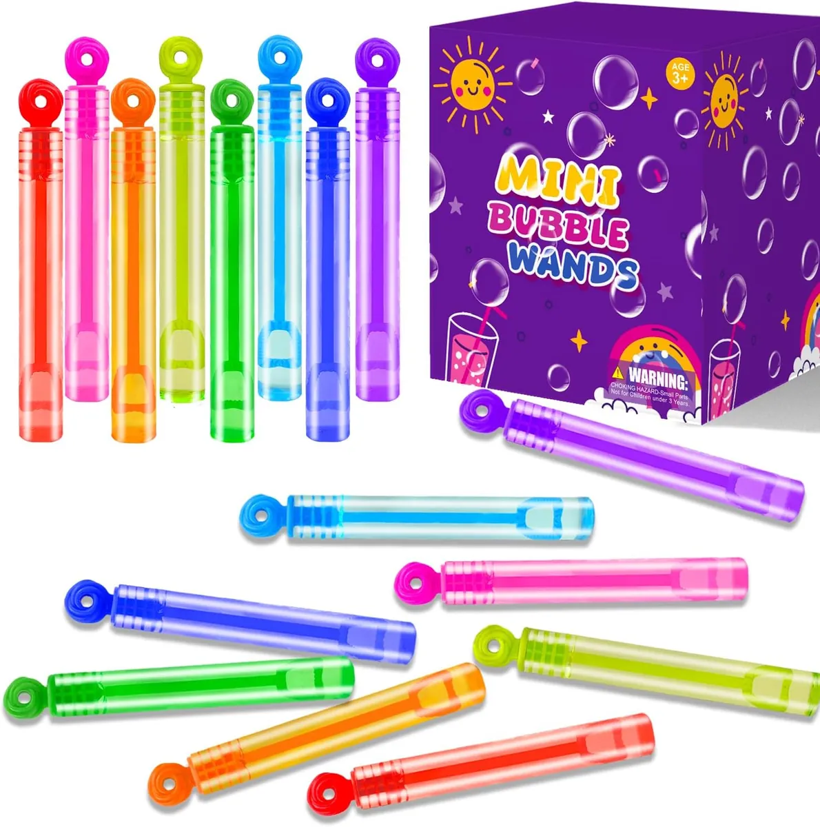 Leetous Mini Bubble Wands 20-Pack