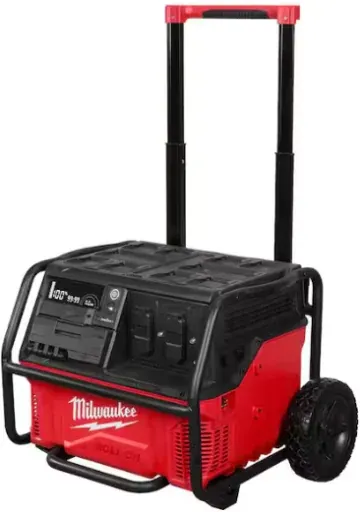 Milwaukee ROLL-ON 3600W 2.5kWh Lithium-Ion Portable Power Station Generator