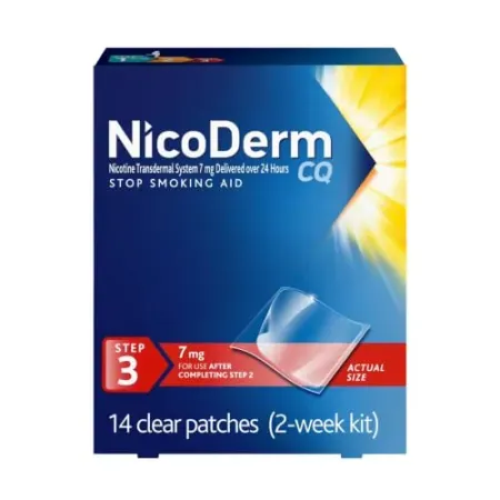 14-Count NicoDerm CQ Step 3 7mg Nicotine Patches