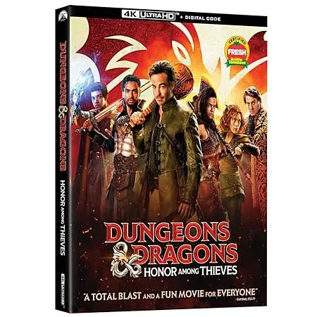 Dungeons & Dragons Honor Among Thieves (4K UHD + Digital)