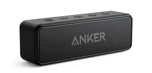 Anker Soundcore 2 Portable Bluetooth Speaker with IPX7 and 24H Playtime