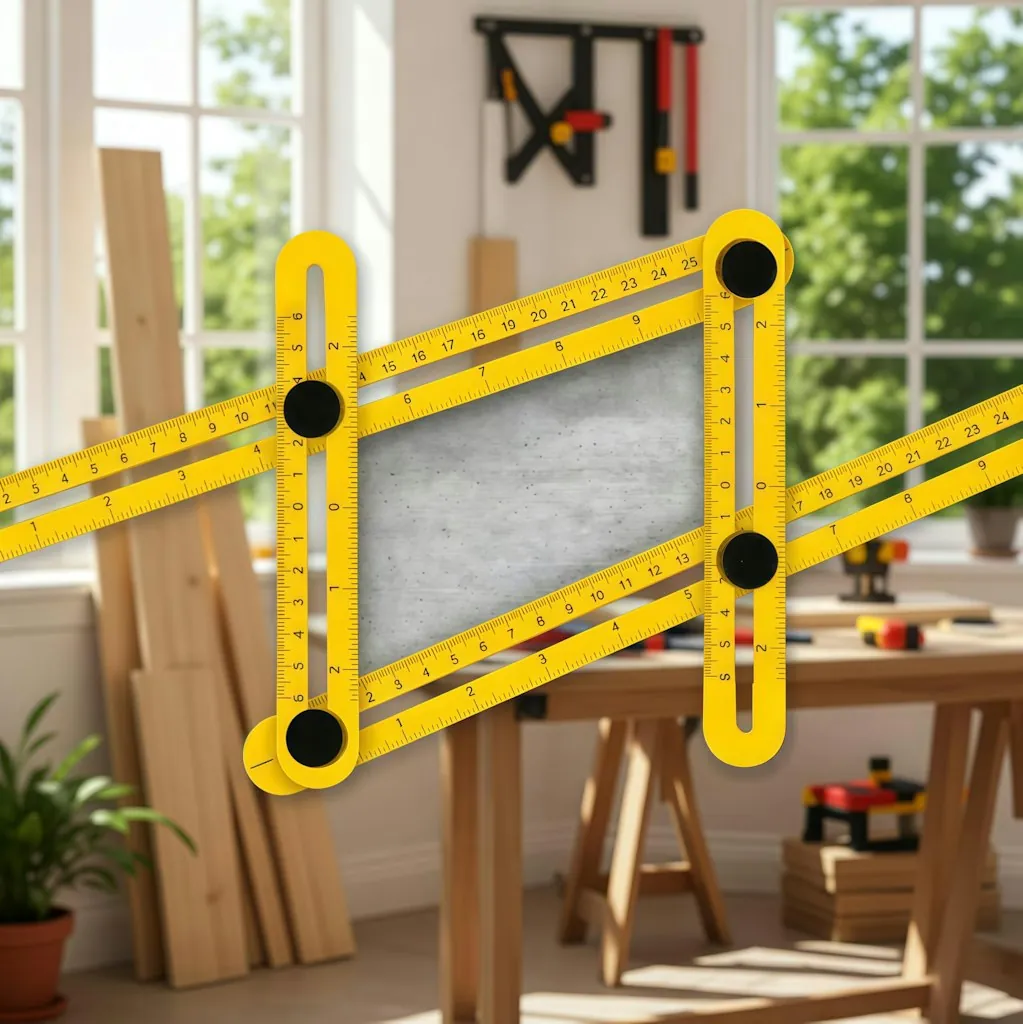Angle Ruler & Template Tool: 60 cents + free shipping w/