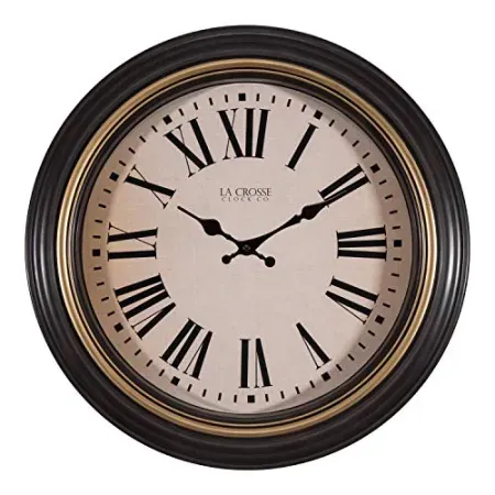 La Crosse 18" Traditions Quartz Analog Wall Clock